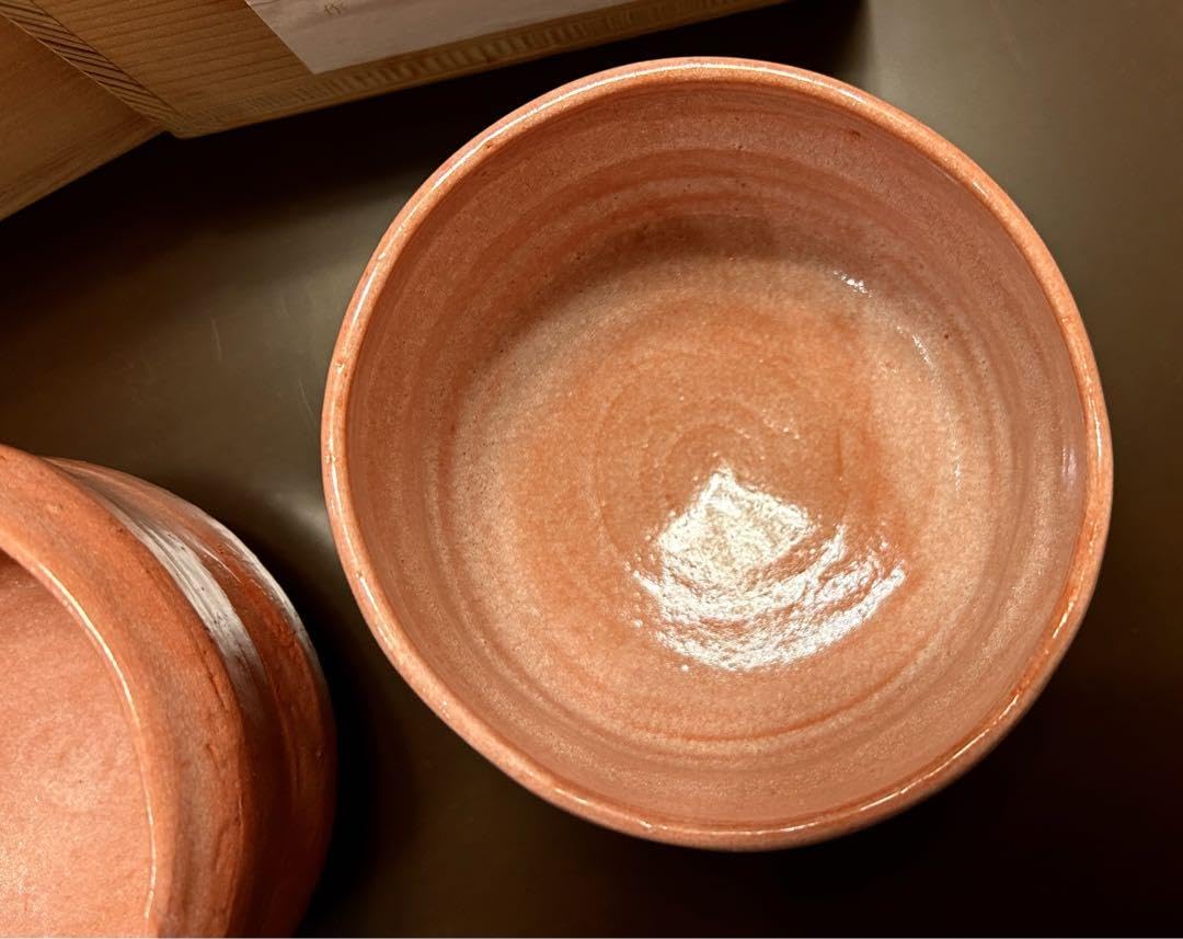 赤楽茶碗　浜田貞雄　作家物　 喜　ペア Amazon.co.jp: 赤楽茶碗 浜田貞雄 作家物 喜 ペア : おもちゃ